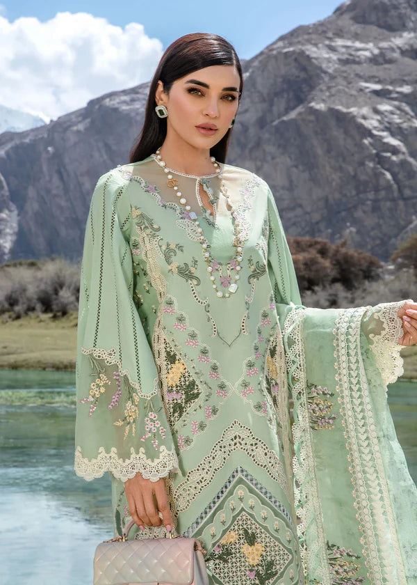 Crimson Luxury Lawn Embroidered Collection A French Brunch CR-03