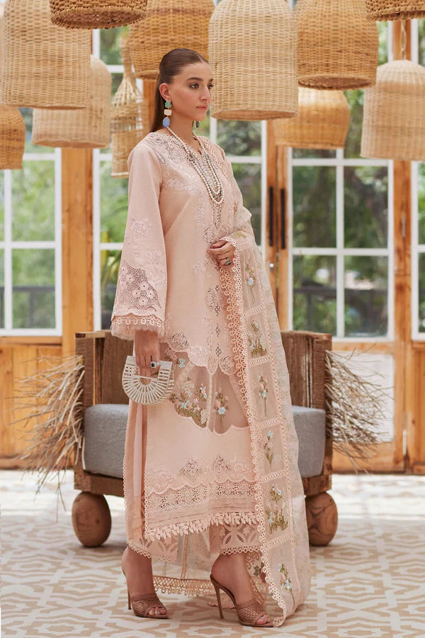 Crimson Luxury Lawn Embroidered Chikankari 3 Piece Unstitched Beyond the Garden.CR-06