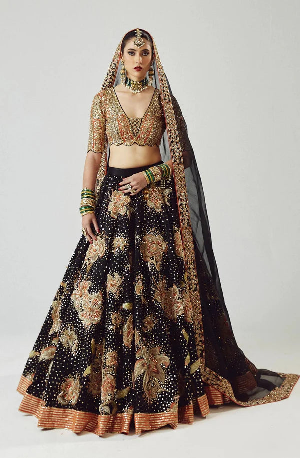 Hussain Rehar Bridal Collection Unstitched ZAIB HS-001