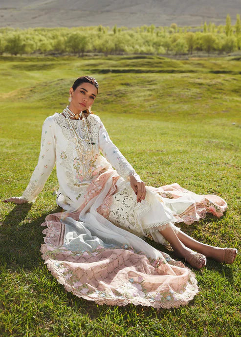 Crimson Luxury Lawn Embroidered Collection Unstitched Summer in the Meadows.CR-02