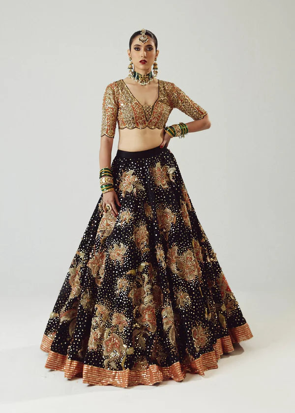 Hussain Rehar Bridal Collection Unstitched ZAIB HS-001