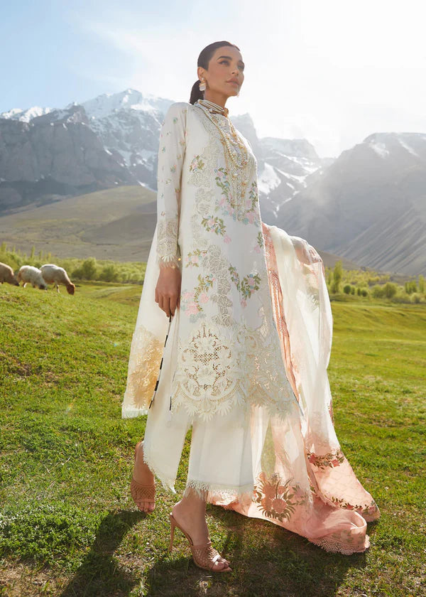 Crimson Luxury Lawn Embroidered Collection Unstitched Summer in the Meadows.CR-02