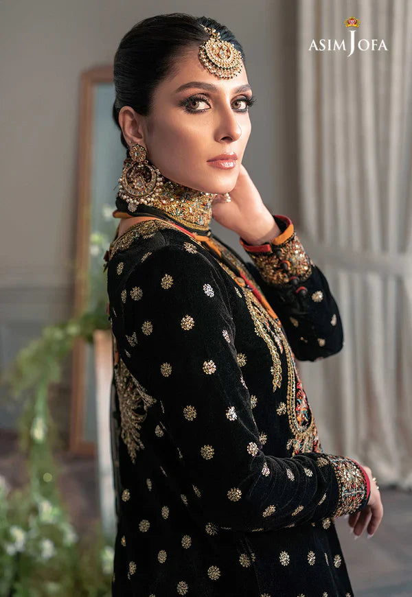 Asim Jofa - Makhmal Royal Velvet Collection Unstitched 3 Pc.AJ-02