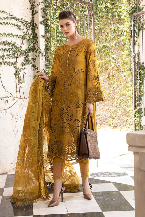 Maria.B Eid Special Collection Luxury Embroidered Lawn Unstitched Eid Lawn. MB-011