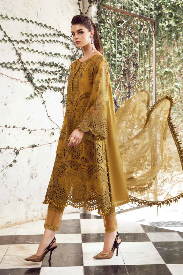 Maria.B Eid Special Collection Luxury Embroidered Lawn Unstitched Eid Lawn. MB-011