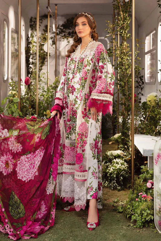 Maria.B Lawn Embroidered Unstitched MPrints .MB-010