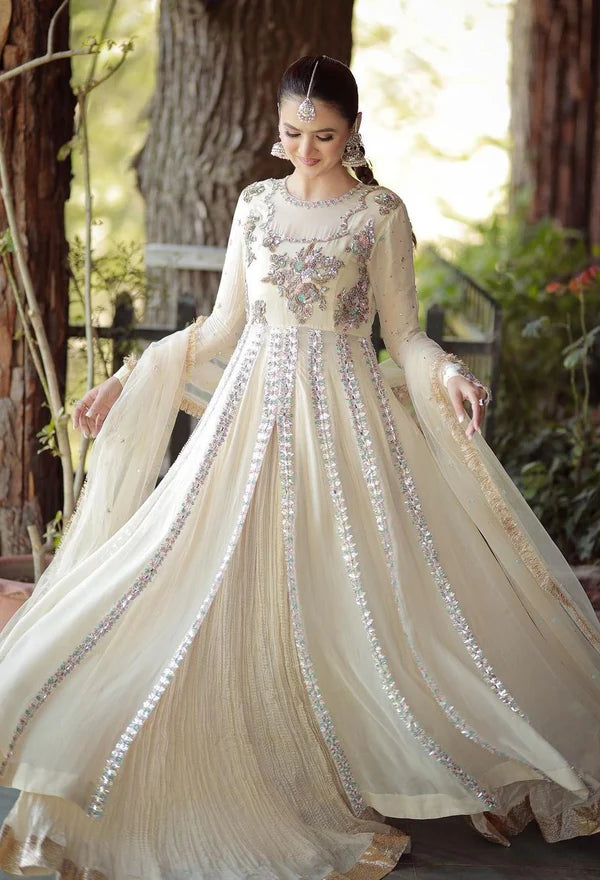 Wedding Festive Fully Hand Embroidered Unstitched Collection SF-01